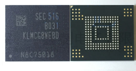 Китай Микросхема памяти ГЭН6 КЛМКГ8ВЭБД-Б031 БГА 64ГБ ЭММК на персональный компьютер 1,8/3,3 в поставщик