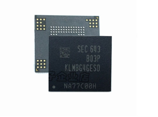 Китай Микросхема памяти КЛМБГ4ГЭСД-Б03П мобильная ЭММК, хранение 1,8 32гб Эммк 5,0 внезапное/3.3в поставщик