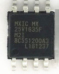 Китай Микросхема памяти МС25В1635ФМ2И ИК 16М СПИ 80МХЗ 8СОП, флэш-память Ик тетради завод