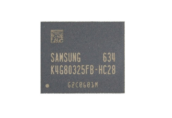 Китай 7,0 быстро пройдите плотность микросхемы памяти К4Г80325ФБ-ХК28 ГДДР5 256Ккс32-28 БГА 8Г ДРАХМЫ Гбпс завод
